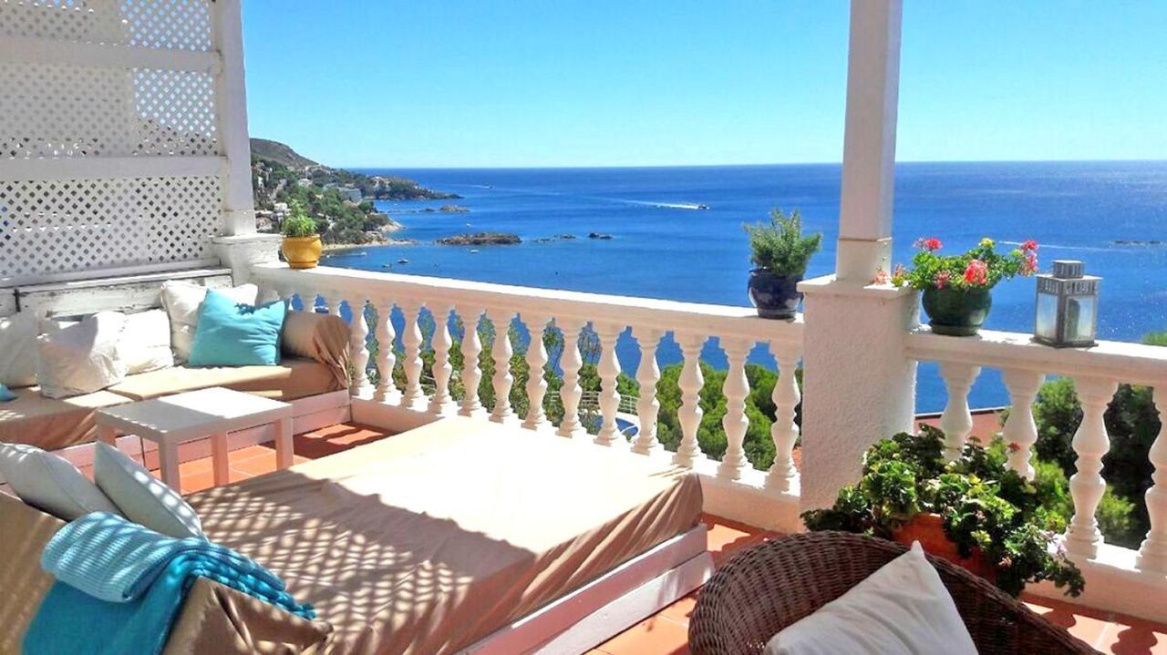Amazing Seaview Apartment With Terrace & Parking - Casa Artevida Roses Exterior photo