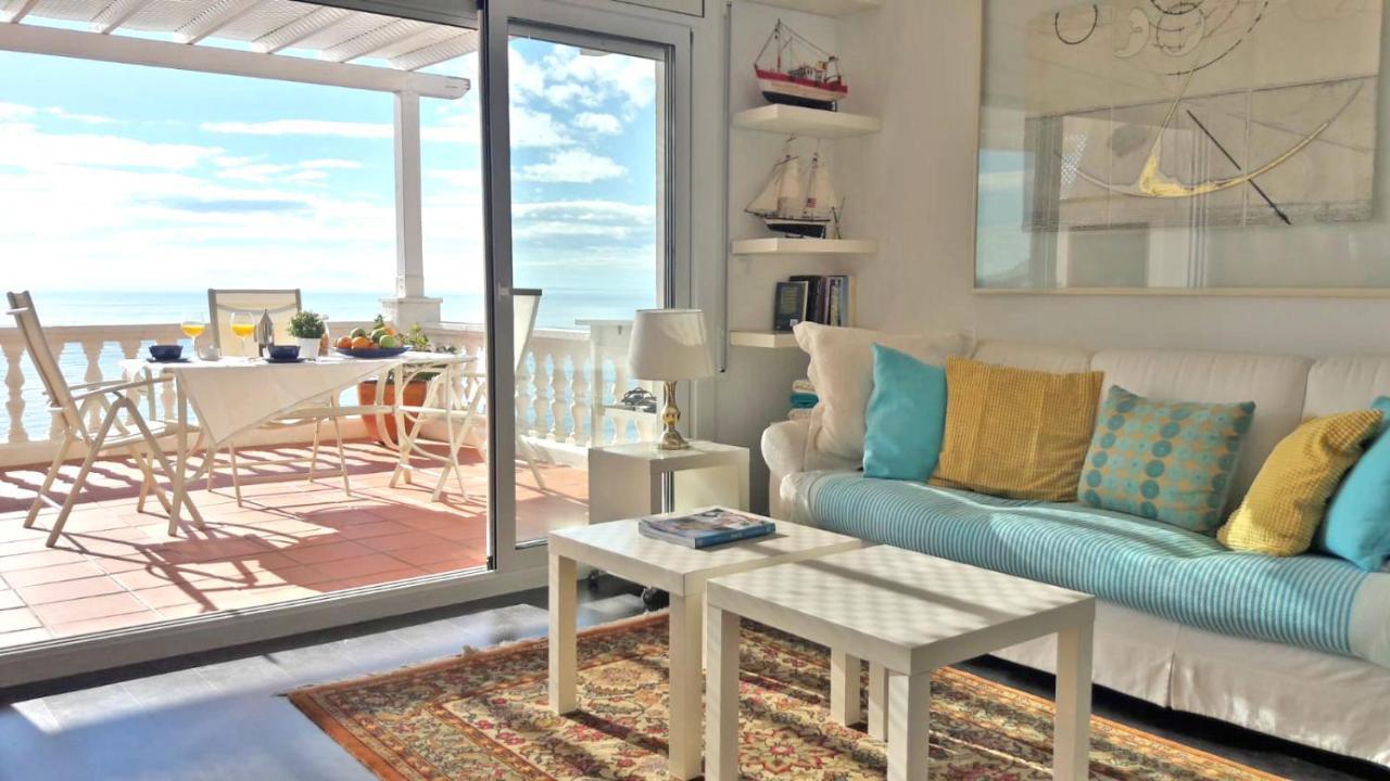 Amazing Seaview Apartment With Terrace & Parking - Casa Artevida Roses Exterior photo